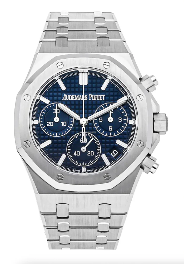 Audemars Piguet Royal Oak Chronograph Selfwinding Chronograph Blue 26240ST “50th Anniversary”